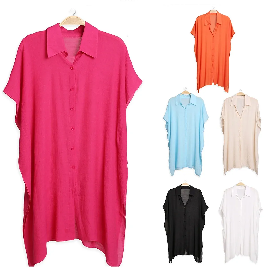 Loosely Lovely Buttoned Shirt