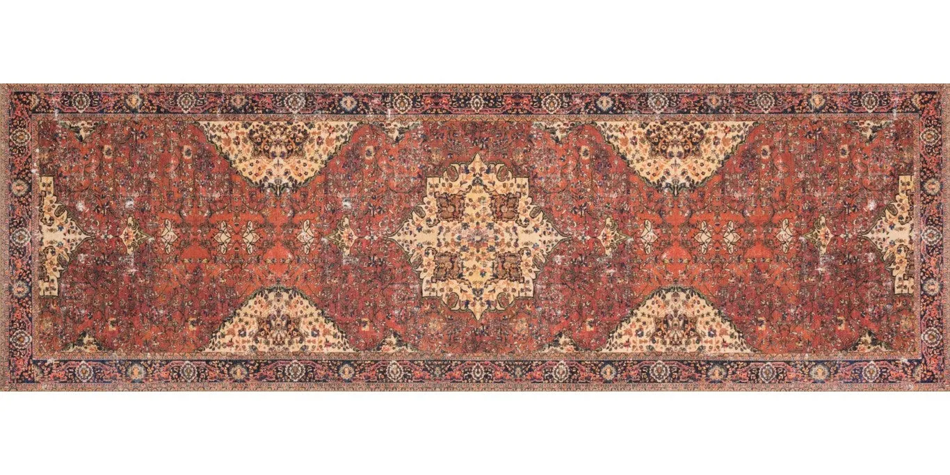Loren Red/Navy Rug