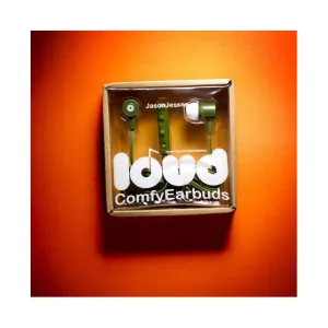 Loud Fat and Flats Earbuds - Jason Jessee - Green