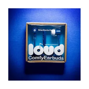 Loud Fat and Flats Earbuds - Silas Baxter-Neal - Blue