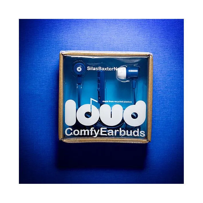 Loud Fat and Flats Earbuds - Silas Baxter-Neal - Blue