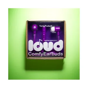 Loud Fat and Flats Earbuds - Torey Pudwill - Purple