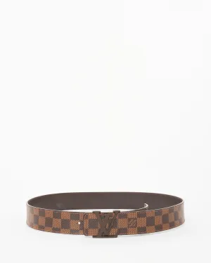 Louis Vuitton Damier Ebene Logo Belt - 90/36