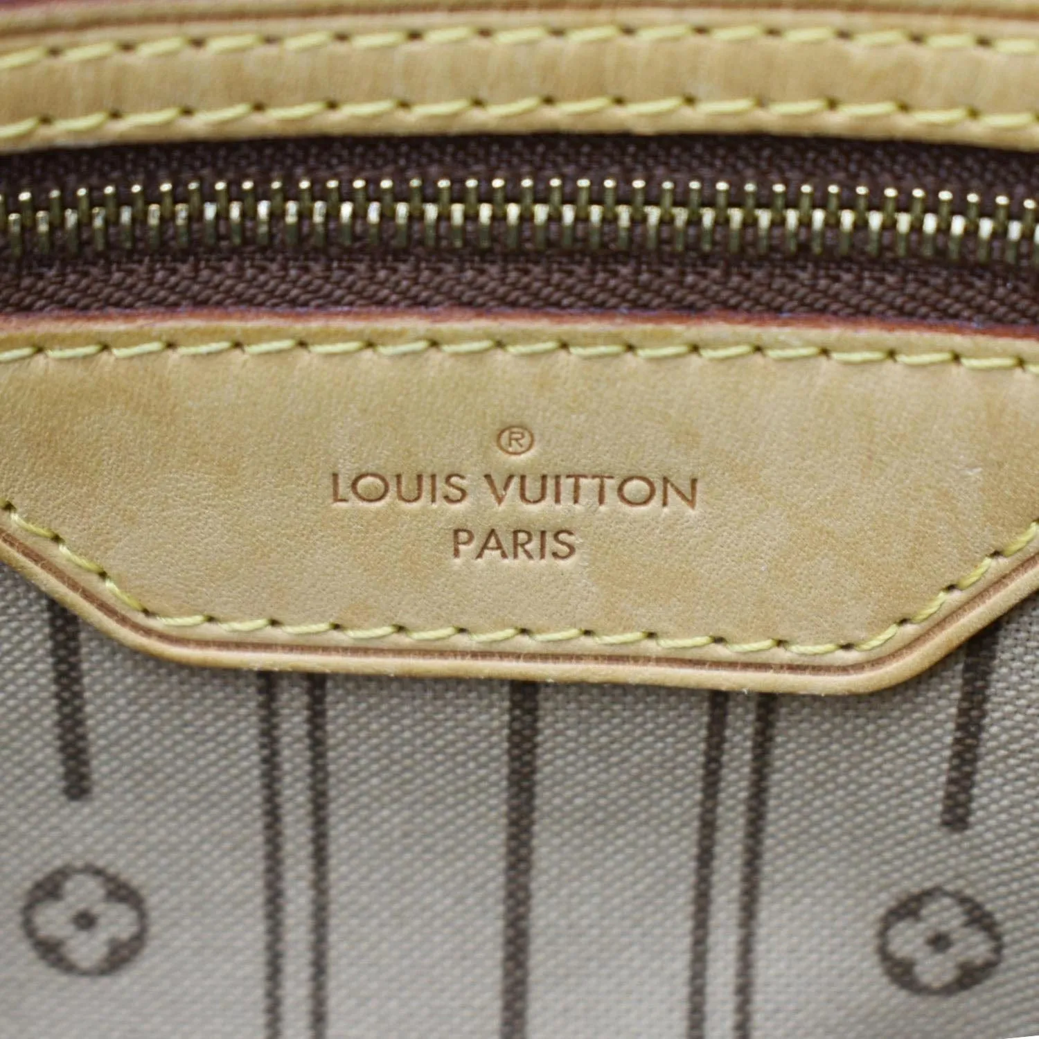 LOUIS VUITTON Delightful PM Monogram Canvas Hobo Bag Brown