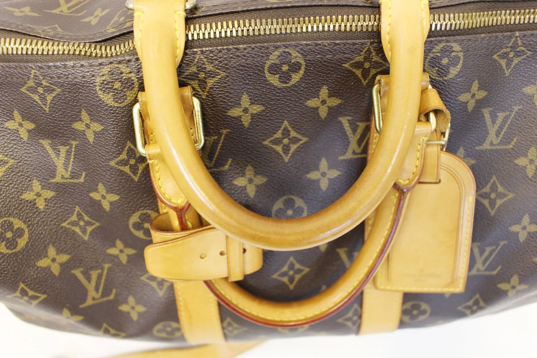 LOUIS VUITTON Keepall 45 Bandouliere Monogram Duffle Travel Bag