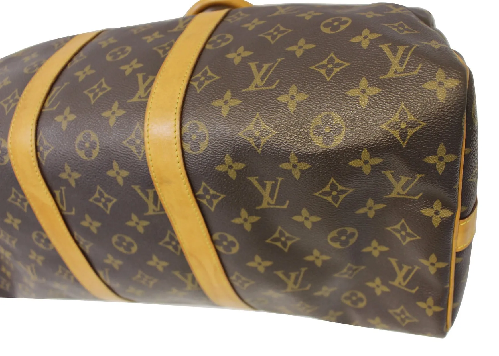 LOUIS VUITTON Keepall 45 Bandouliere Monogram Duffle Travel Bag