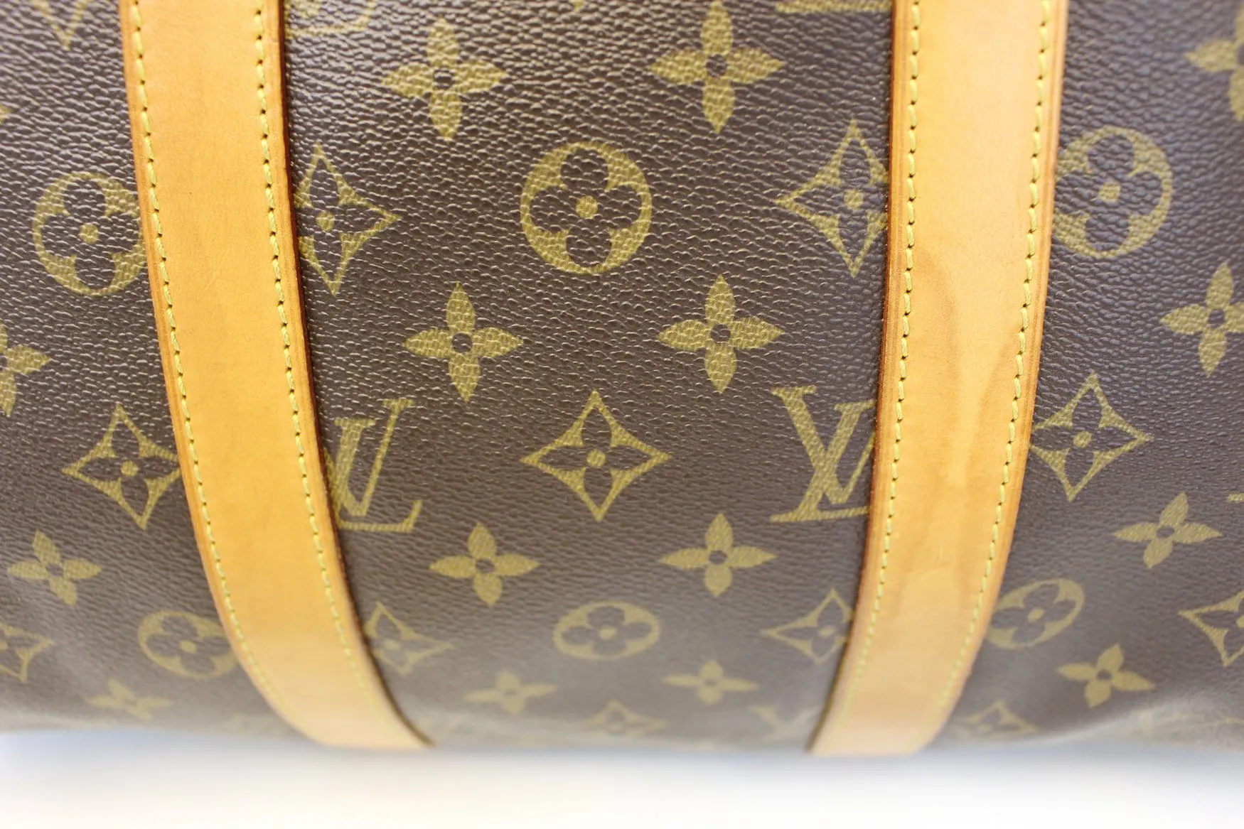 LOUIS VUITTON Keepall 45 Bandouliere Monogram Duffle Travel Bag