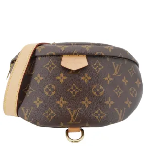 LOUIS VUITTON Monogram Canvas Bumbag Brown