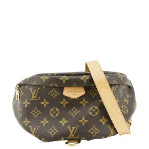 LOUIS VUITTON Monogram Canvas Bumbag Brown