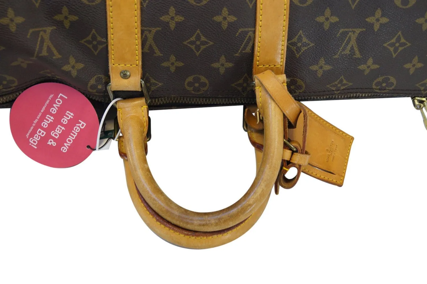 LOUIS VUITTON Monogram Canvas Keepall 45 Boston Bag
