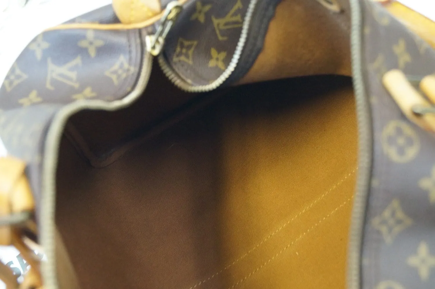LOUIS VUITTON Monogram Canvas Keepall 45 Boston Bag