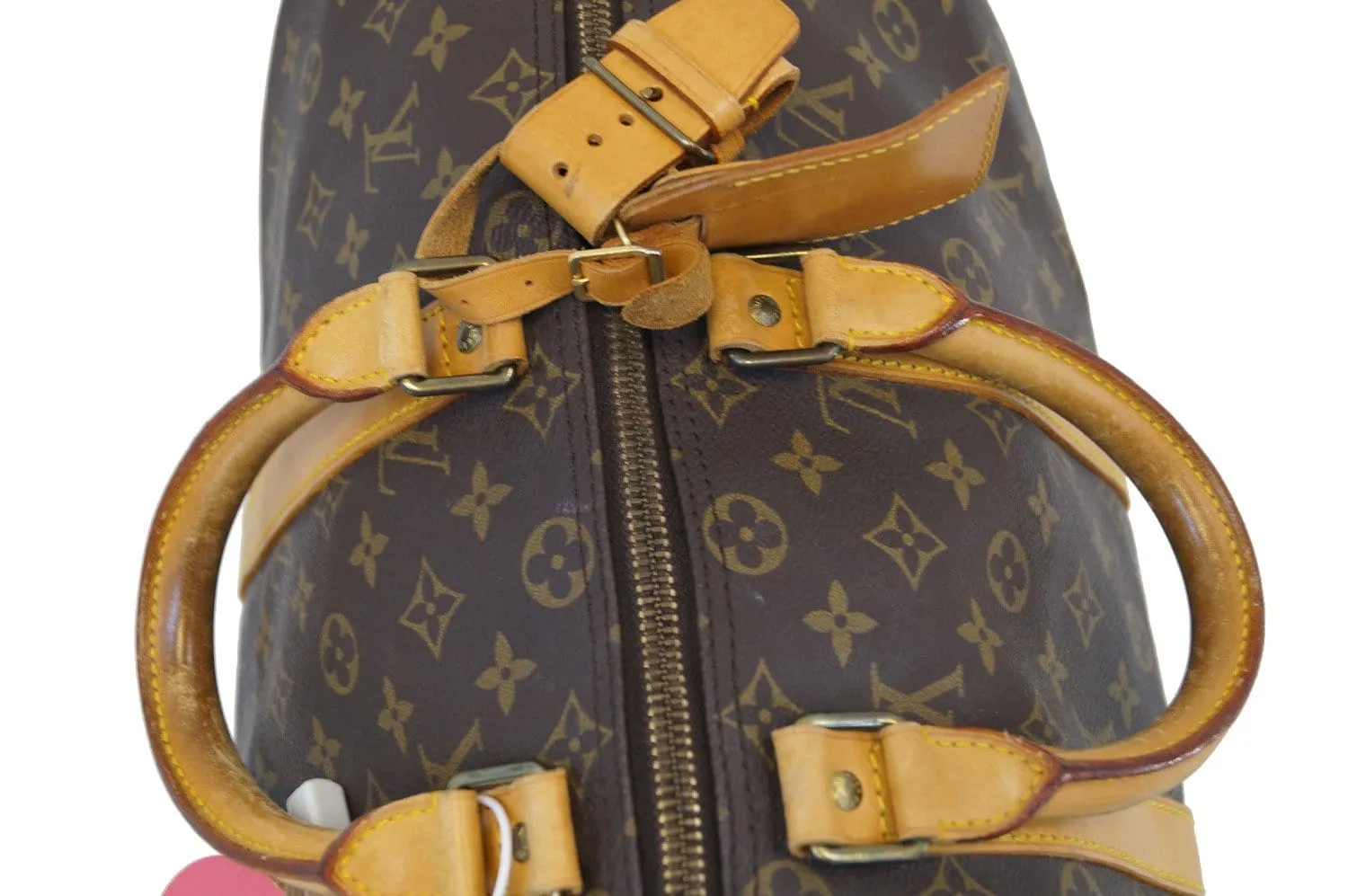 LOUIS VUITTON Monogram Canvas Keepall 45 Boston Bag
