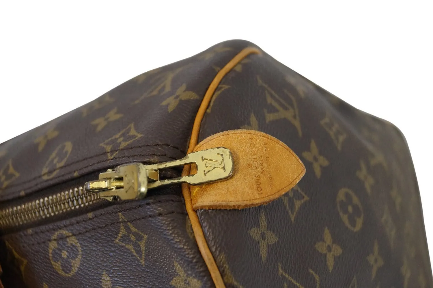 LOUIS VUITTON Monogram Canvas Keepall 45 Boston Bag
