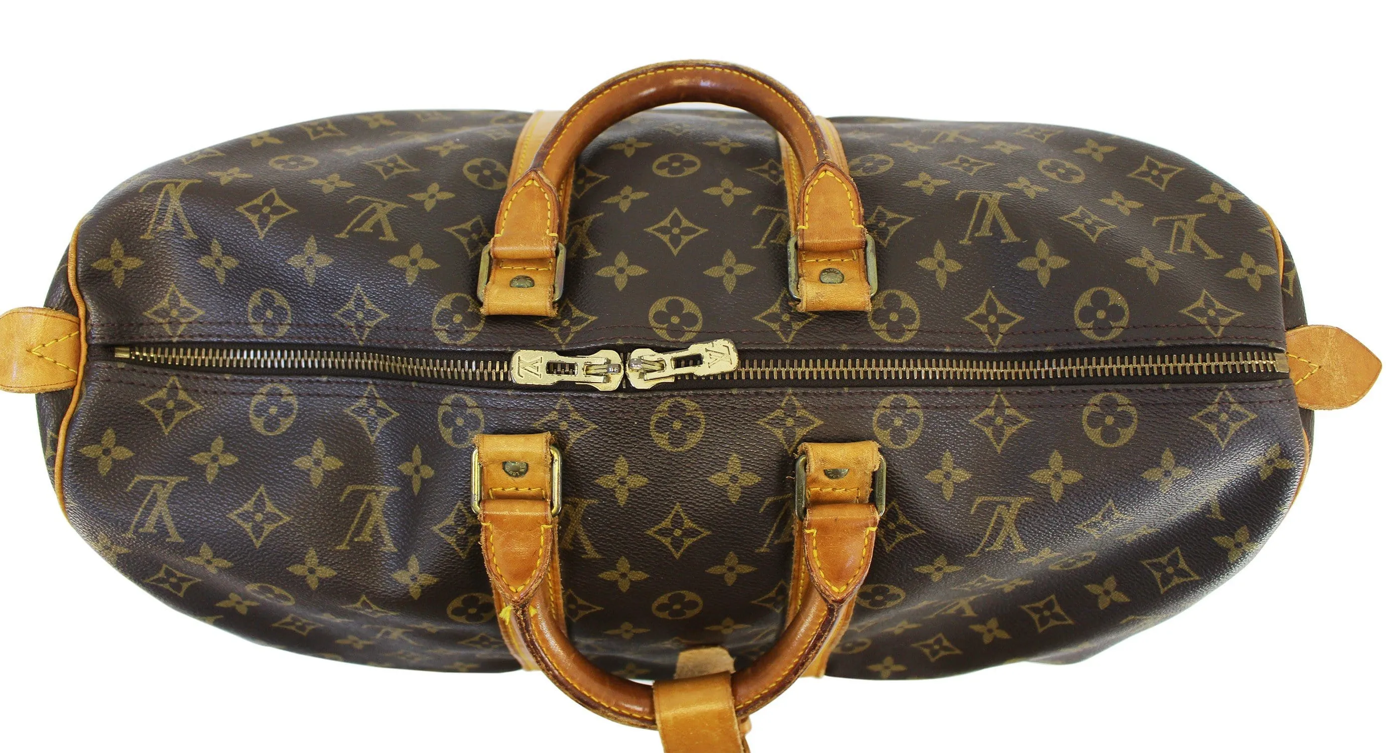 LOUIS VUITTON Monogram Canvas Keepall 45 Travel Bag Vintage