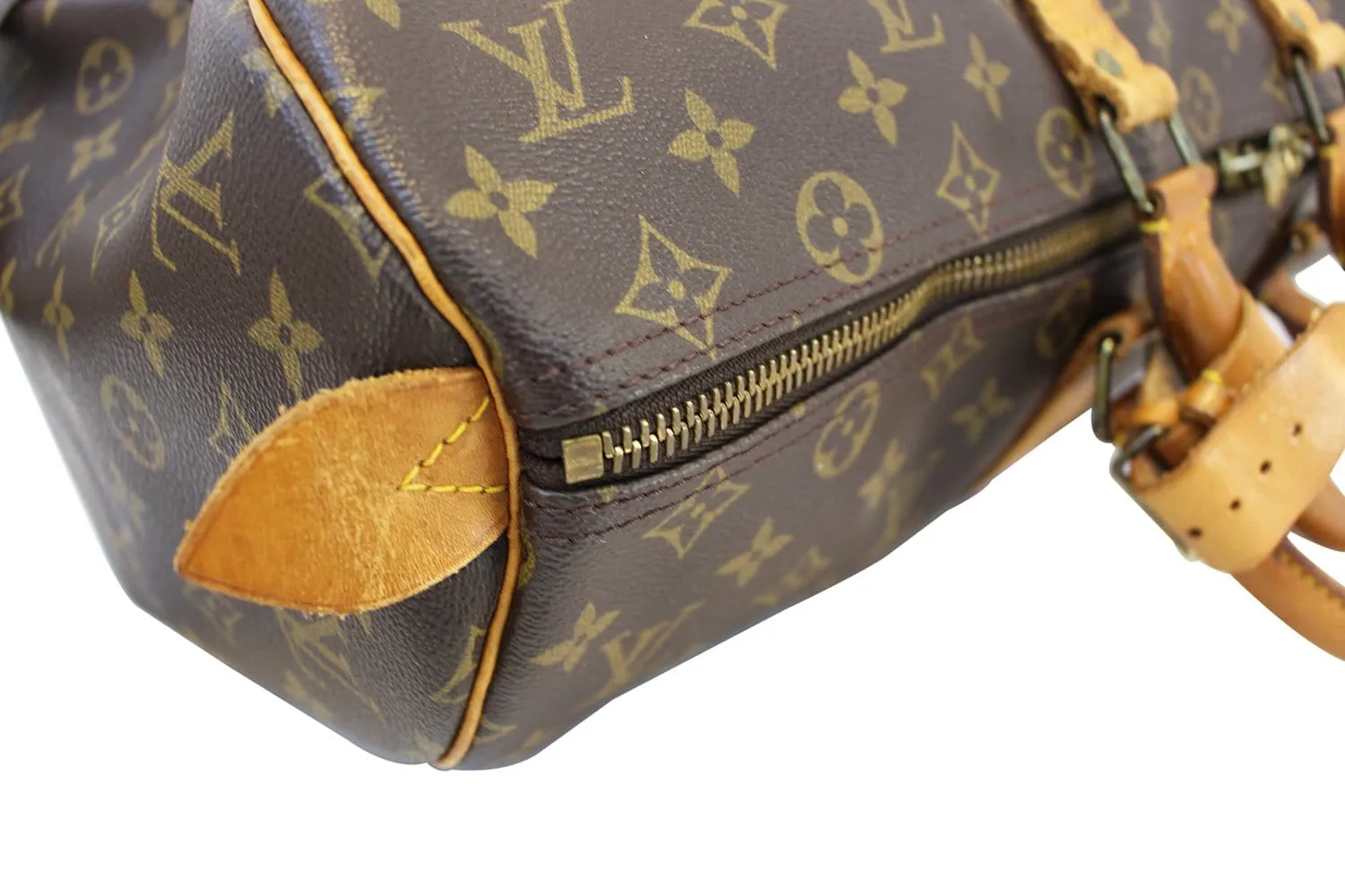 LOUIS VUITTON Monogram Canvas Keepall 45 Travel Bag Vintage