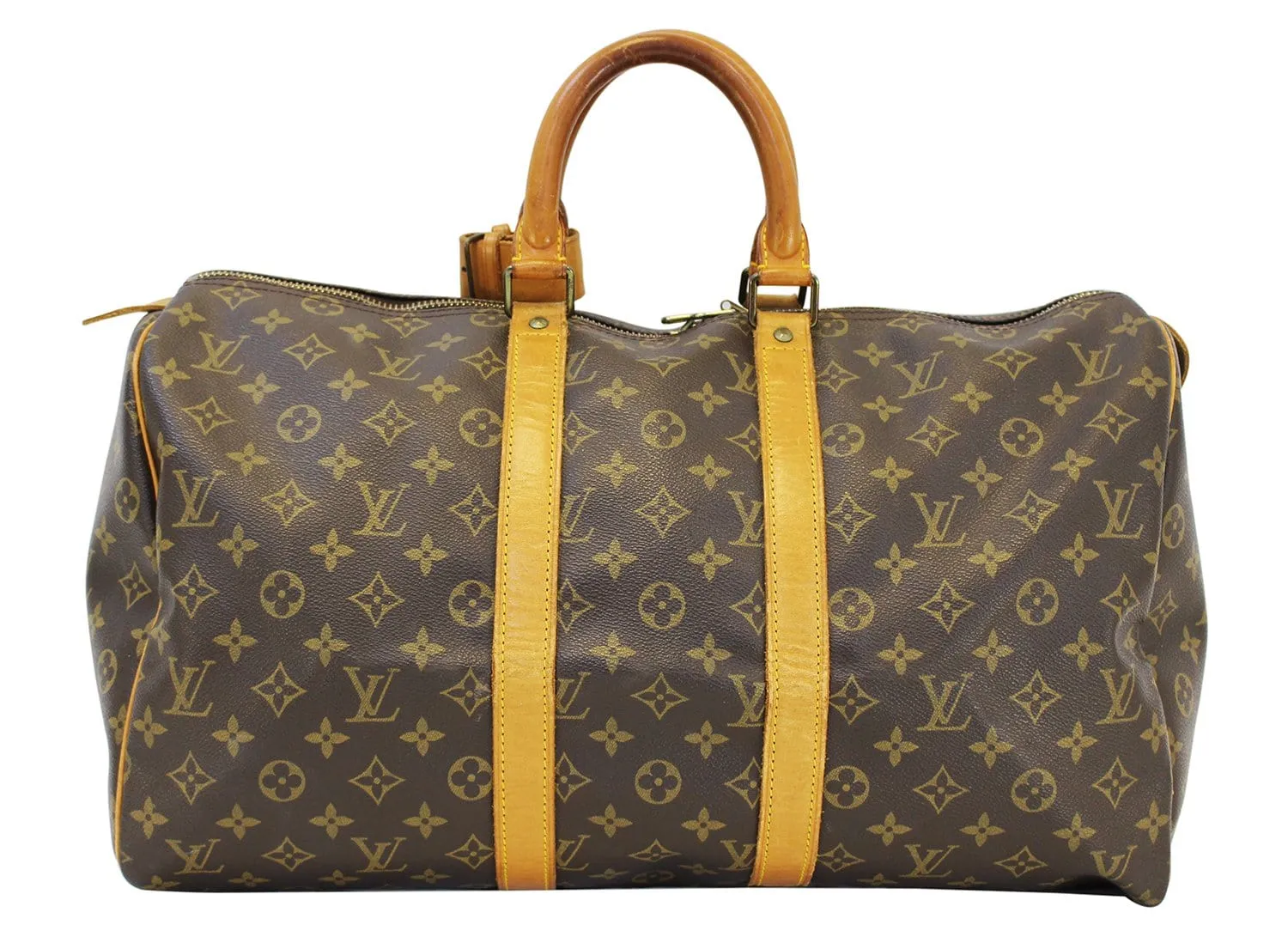 LOUIS VUITTON Monogram Canvas Keepall 45 Travel Bag Vintage