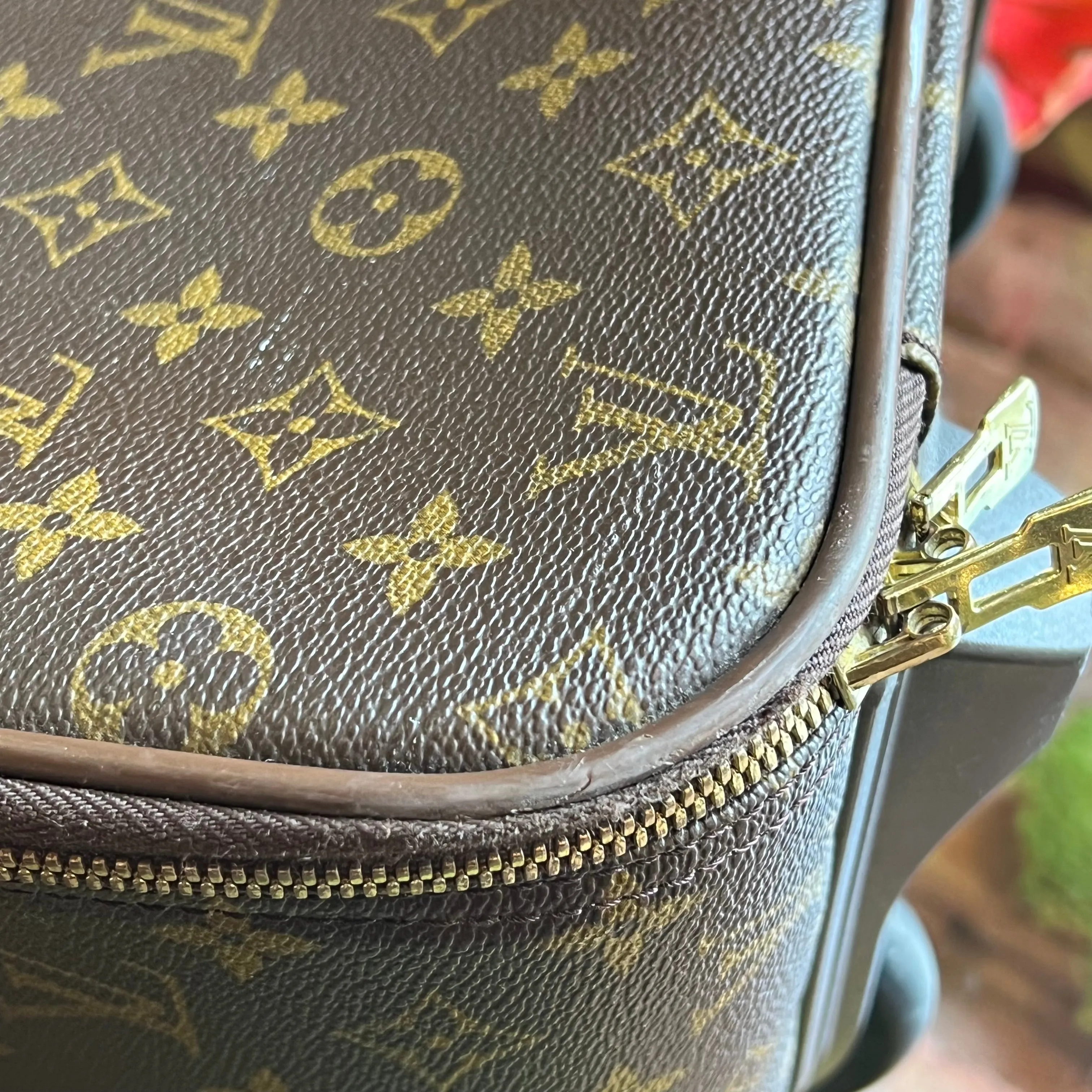 LOUIS VUITTON Pegase 50 Brown Monogram Canvas Suitcase
