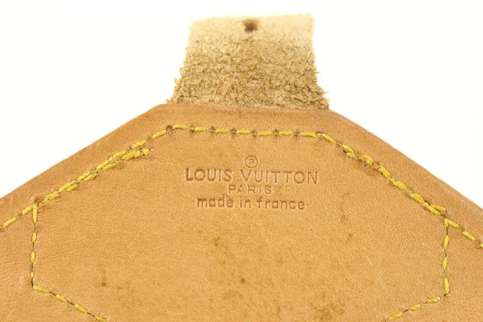 Louis Vuitton Rare Vintage Monogram Sac Biface Flap Bag with Key 16lv37