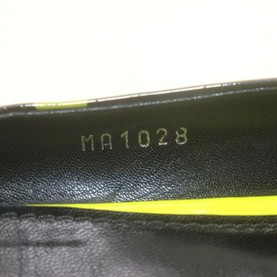 Louis Vuitton Stephen Sprouse Neon Green Graffiti Flats 863358