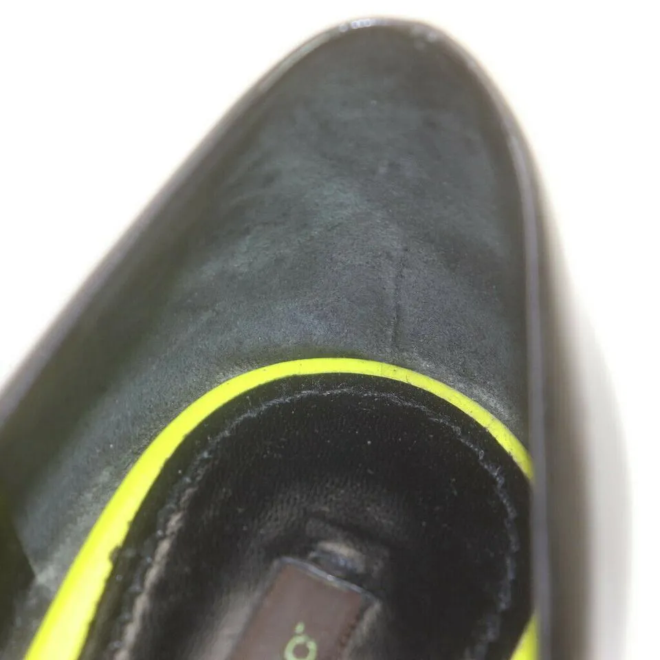 Louis Vuitton Stephen Sprouse Neon Green Graffiti Flats 863358