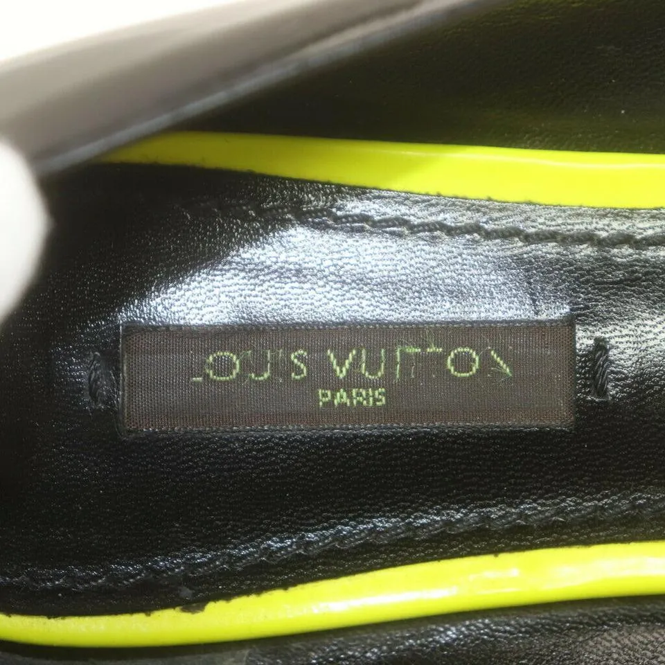 Louis Vuitton Stephen Sprouse Neon Green Graffiti Flats 863358