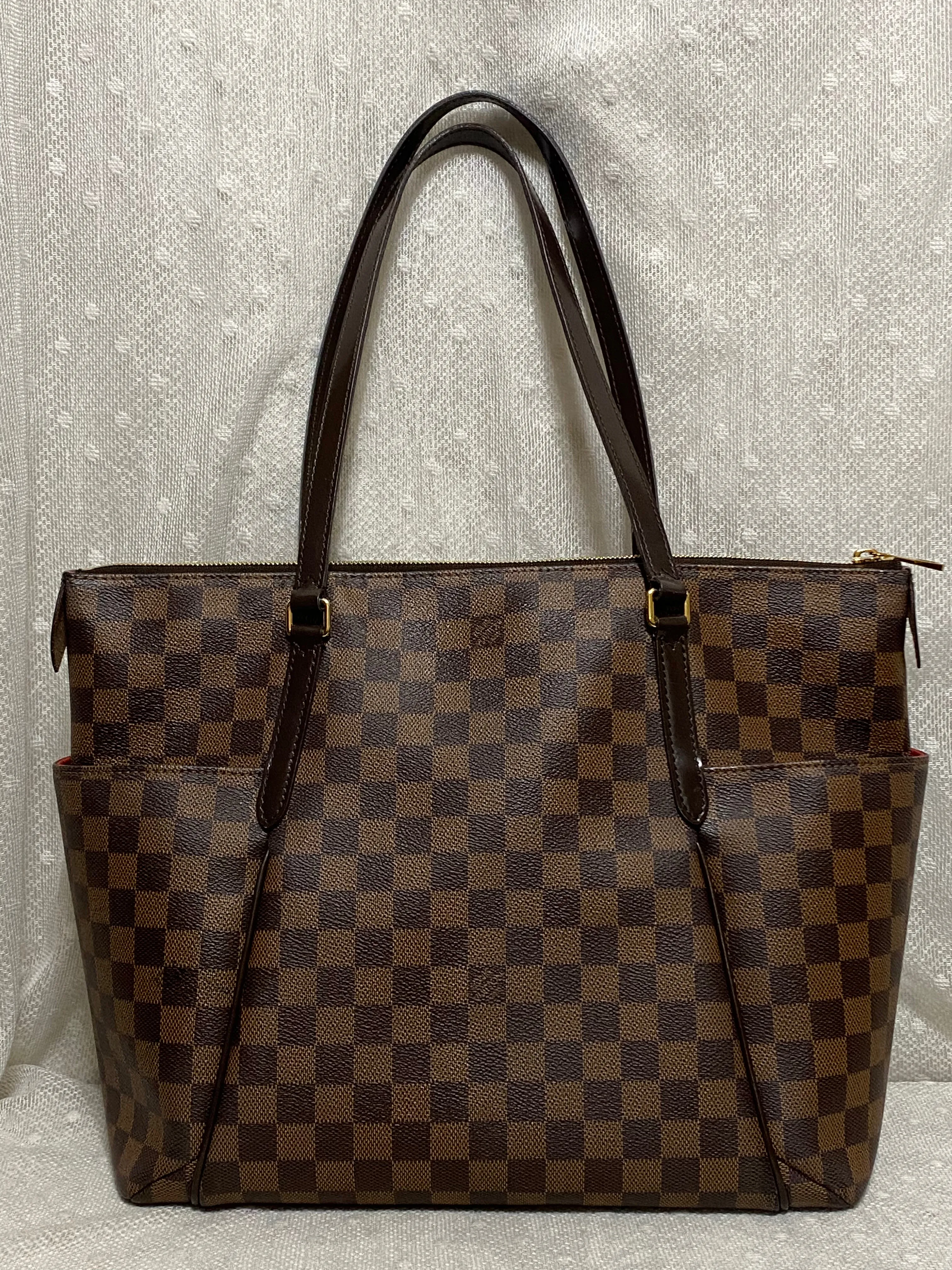 Louis Vuitton Totally MM Damier Ebene Shoulder Bag