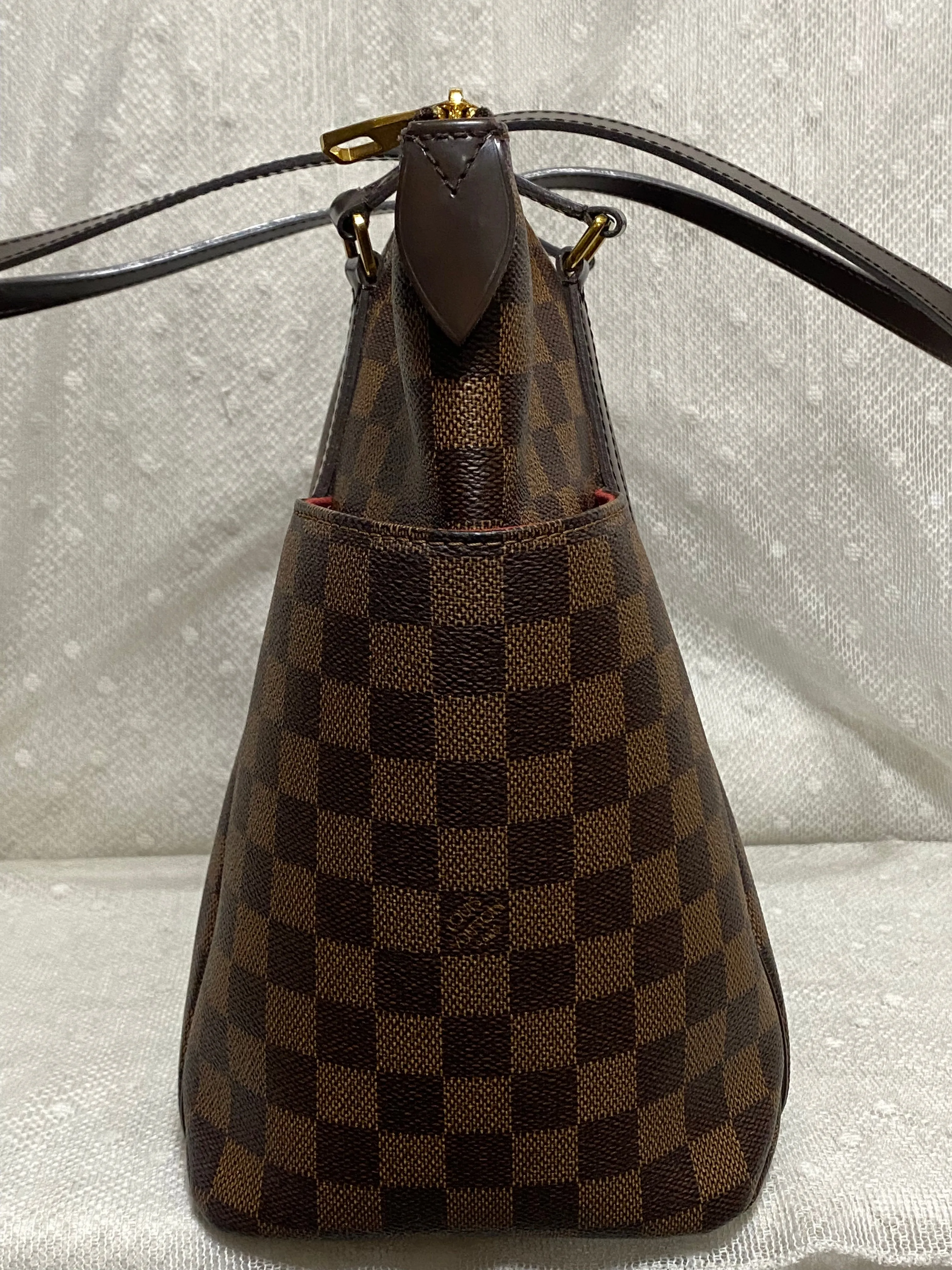 Louis Vuitton Totally MM Damier Ebene Shoulder Bag