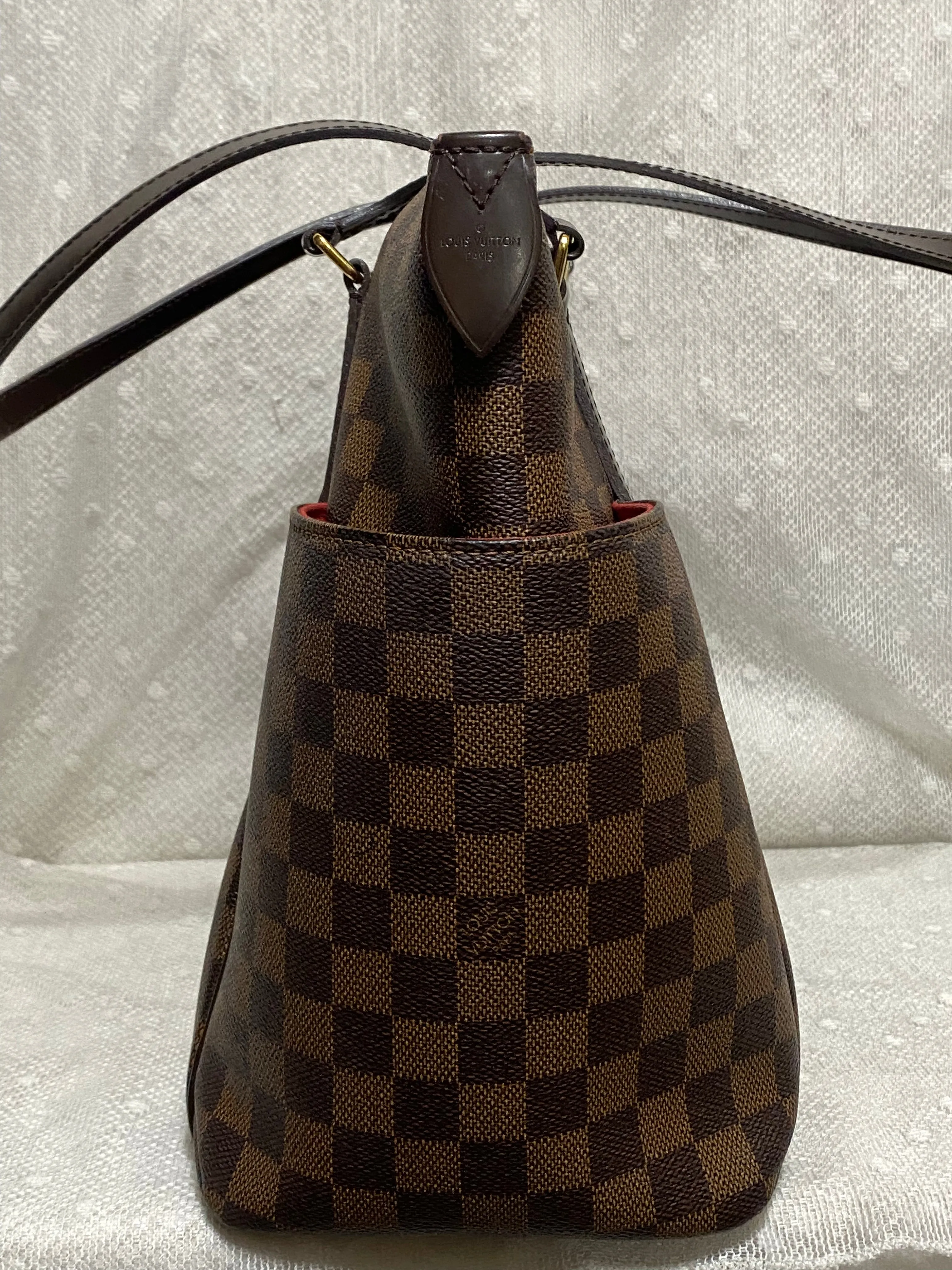 Louis Vuitton Totally MM Damier Ebene Shoulder Bag