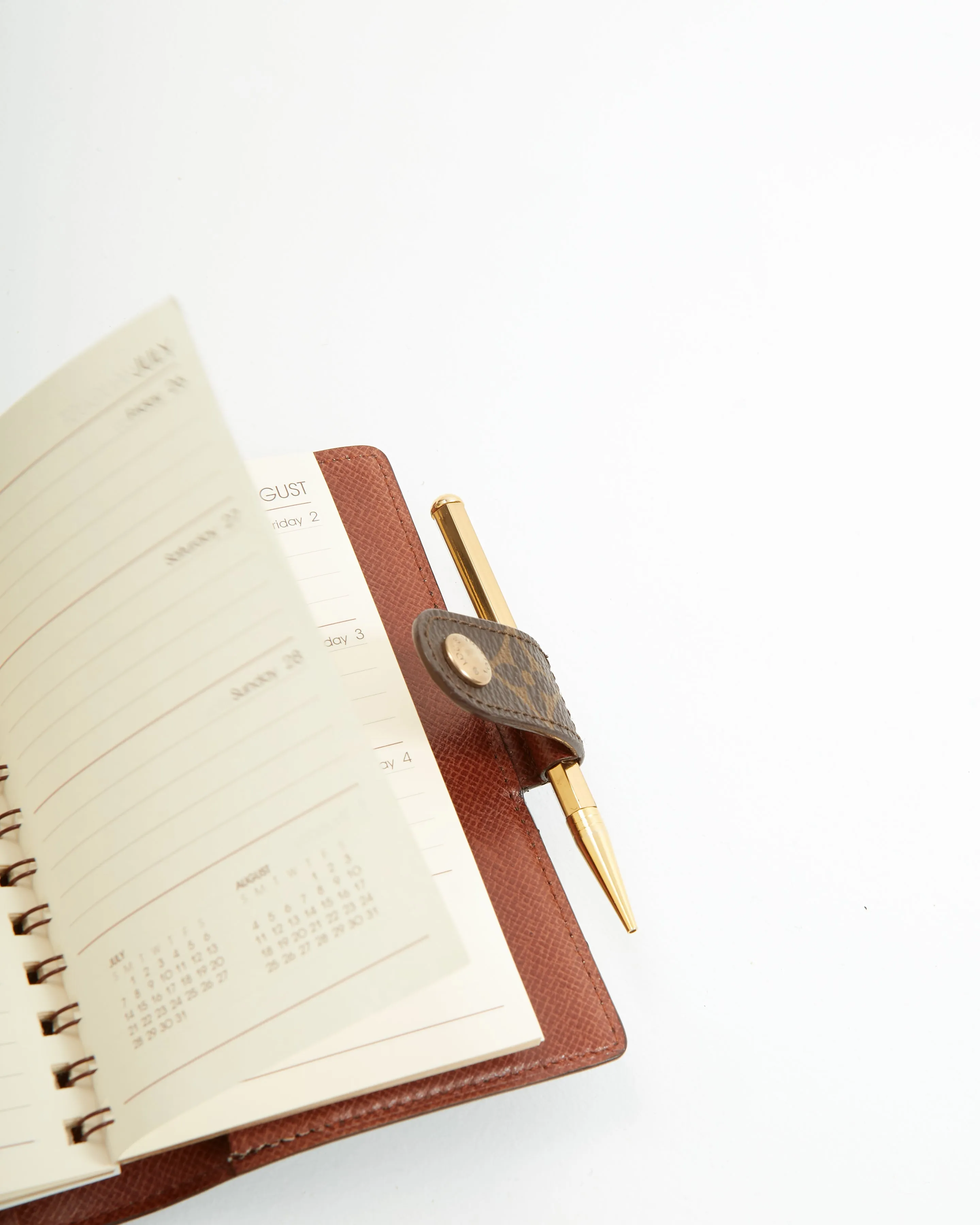 Louis Vuitton Vintage Monogram Canvas Mini Agenda
