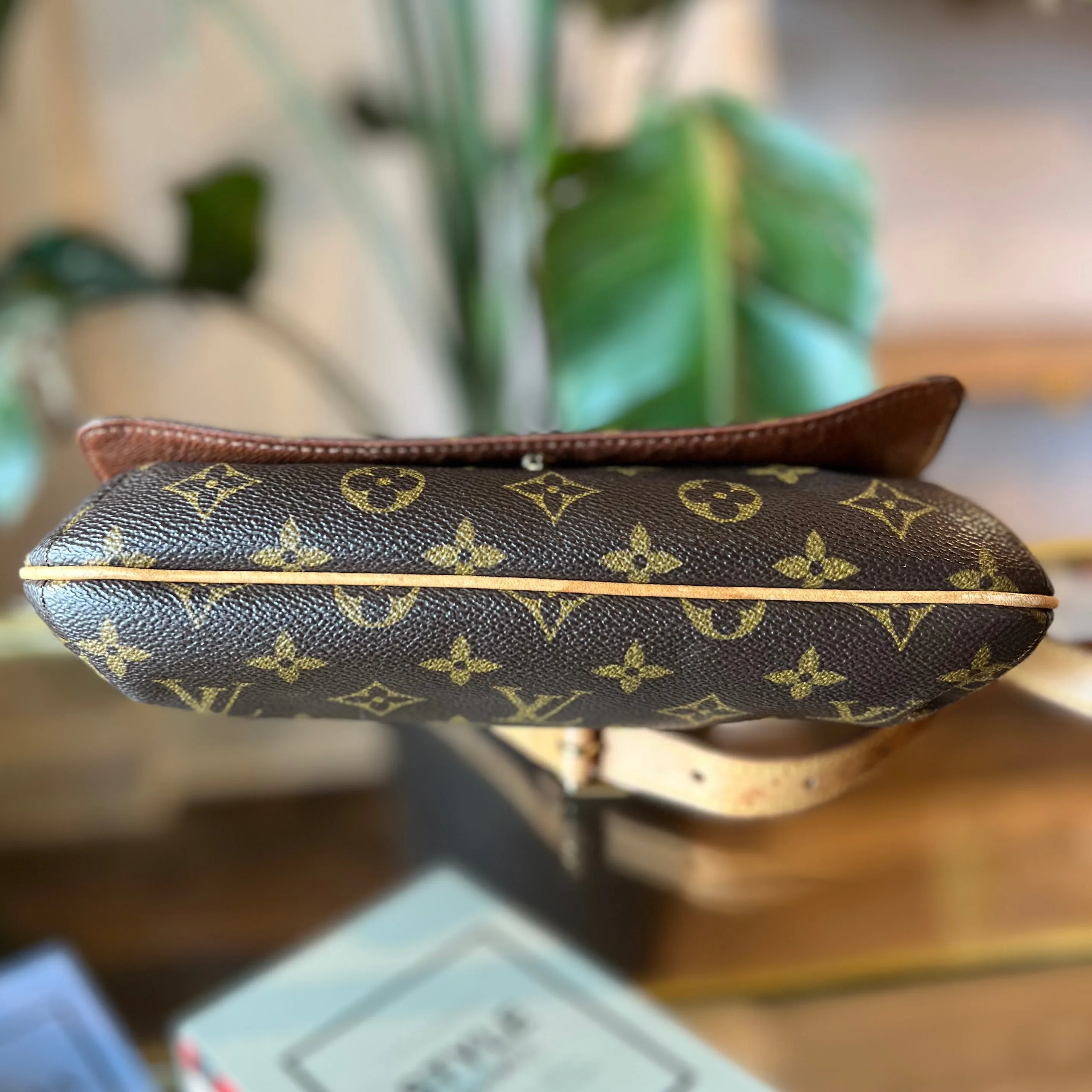 LOUIS VUITTON Vintage Monogram Musette Tango Shoulder Bag