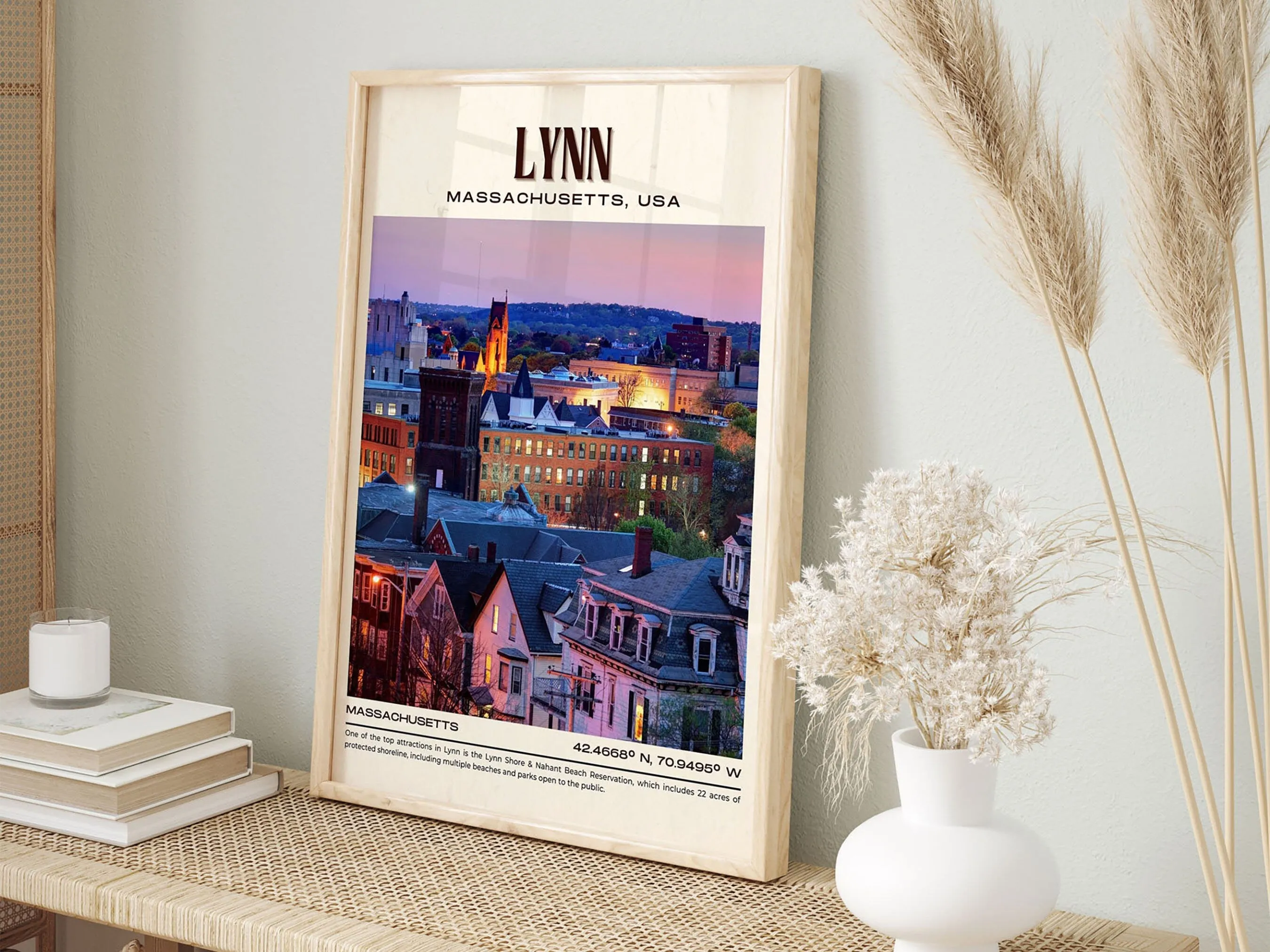 Lynn Vintage Wall Art, Massachusetts, USA
