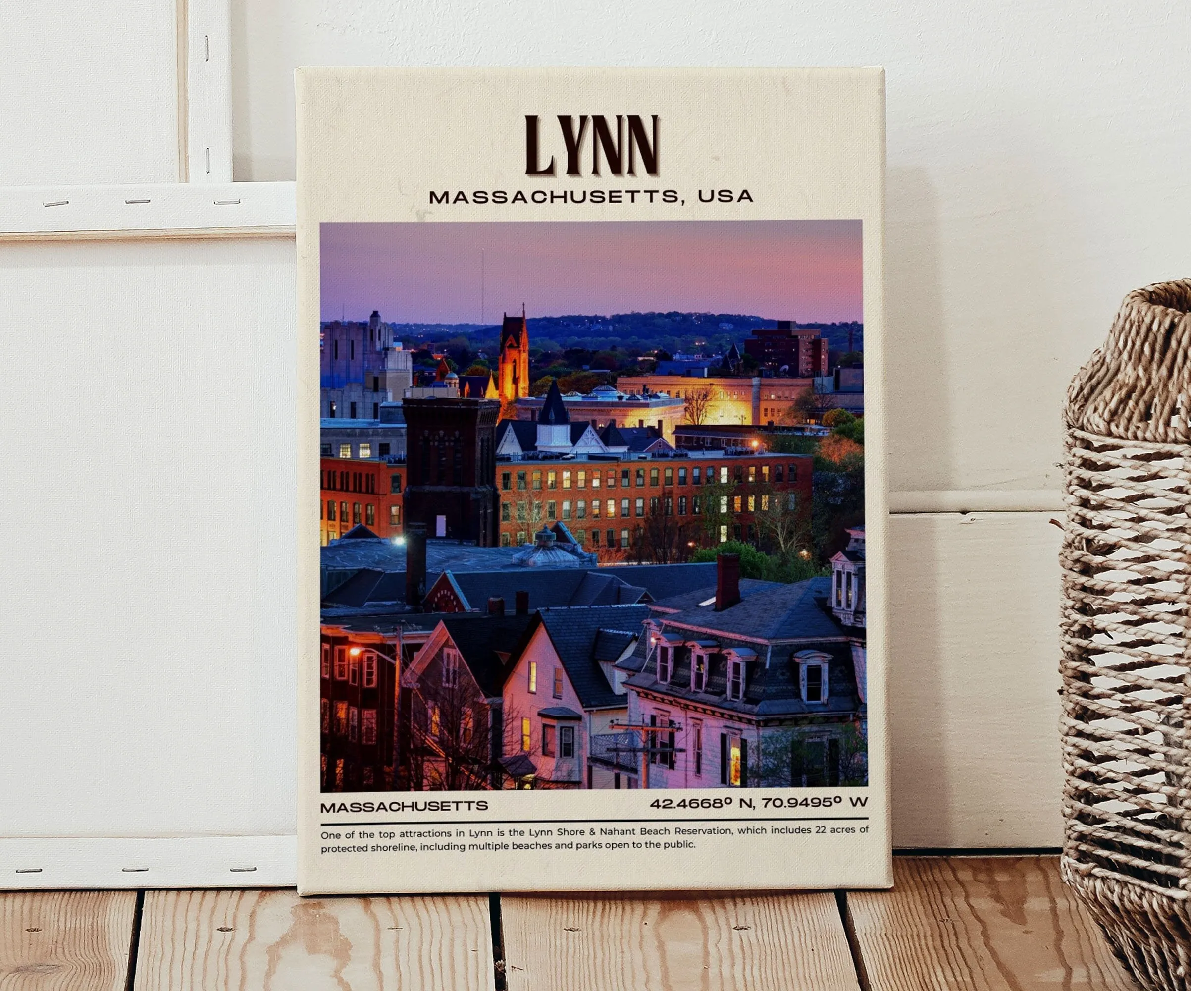 Lynn Vintage Wall Art, Massachusetts, USA