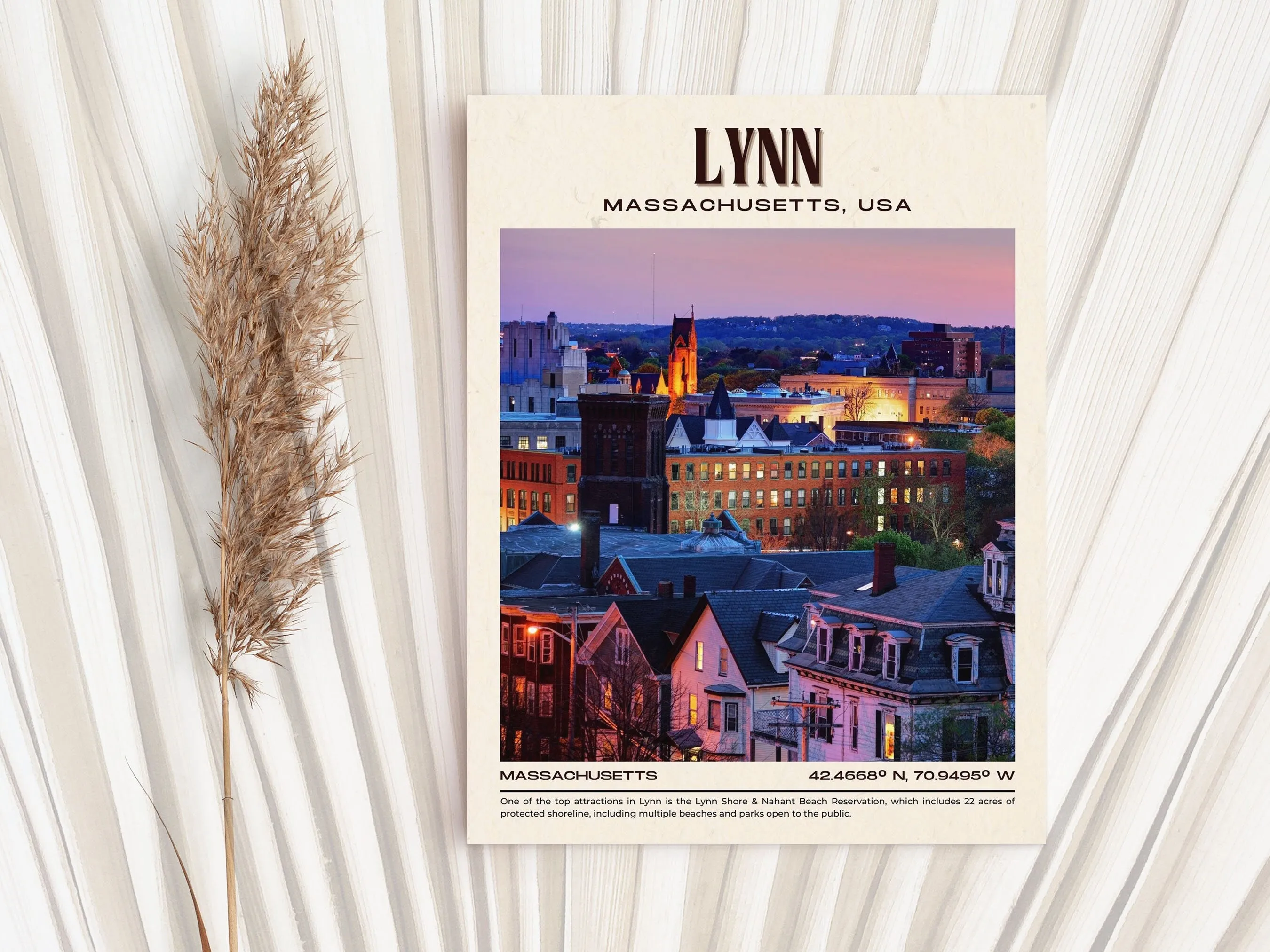 Lynn Vintage Wall Art, Massachusetts, USA