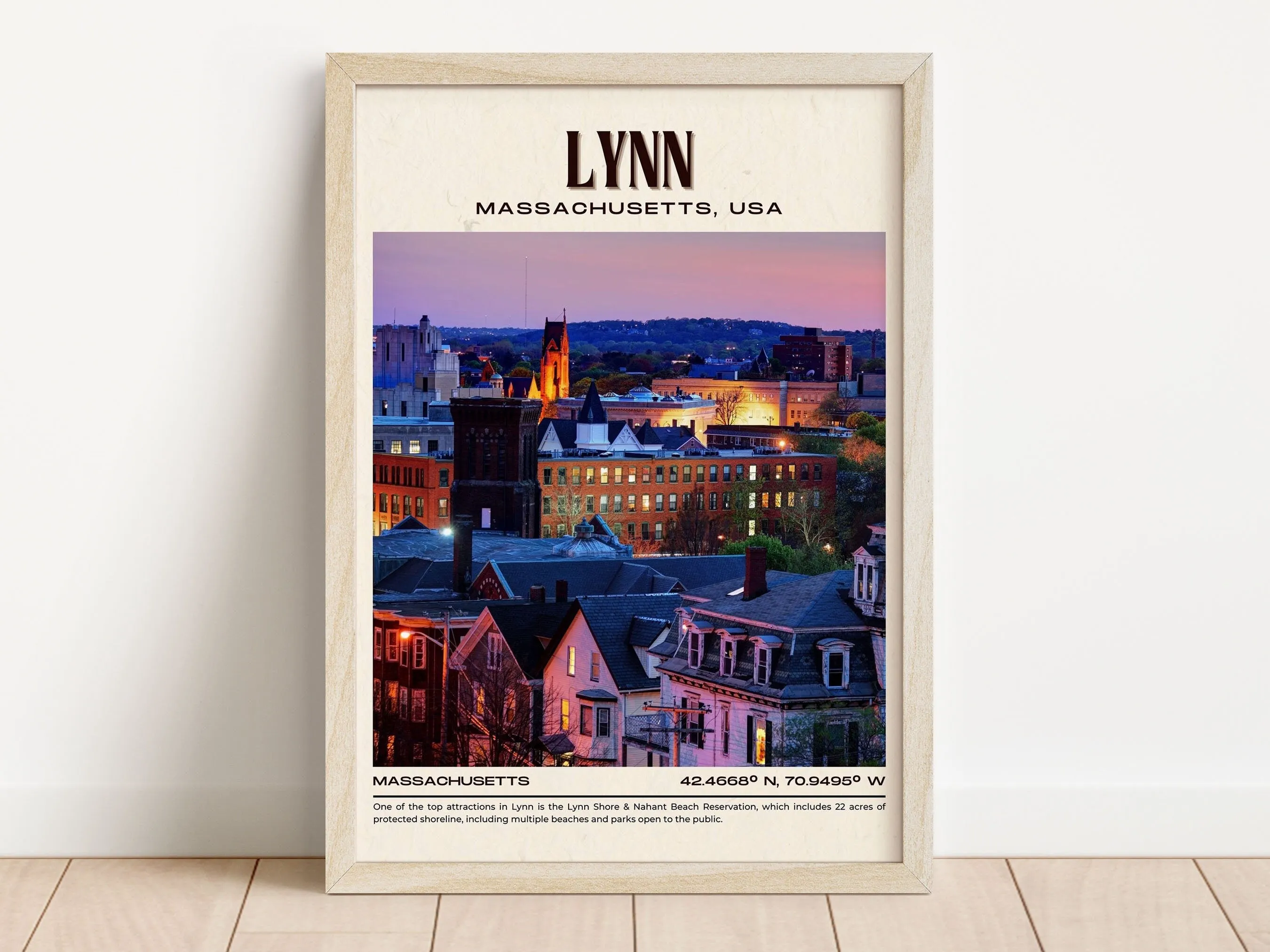 Lynn Vintage Wall Art, Massachusetts, USA
