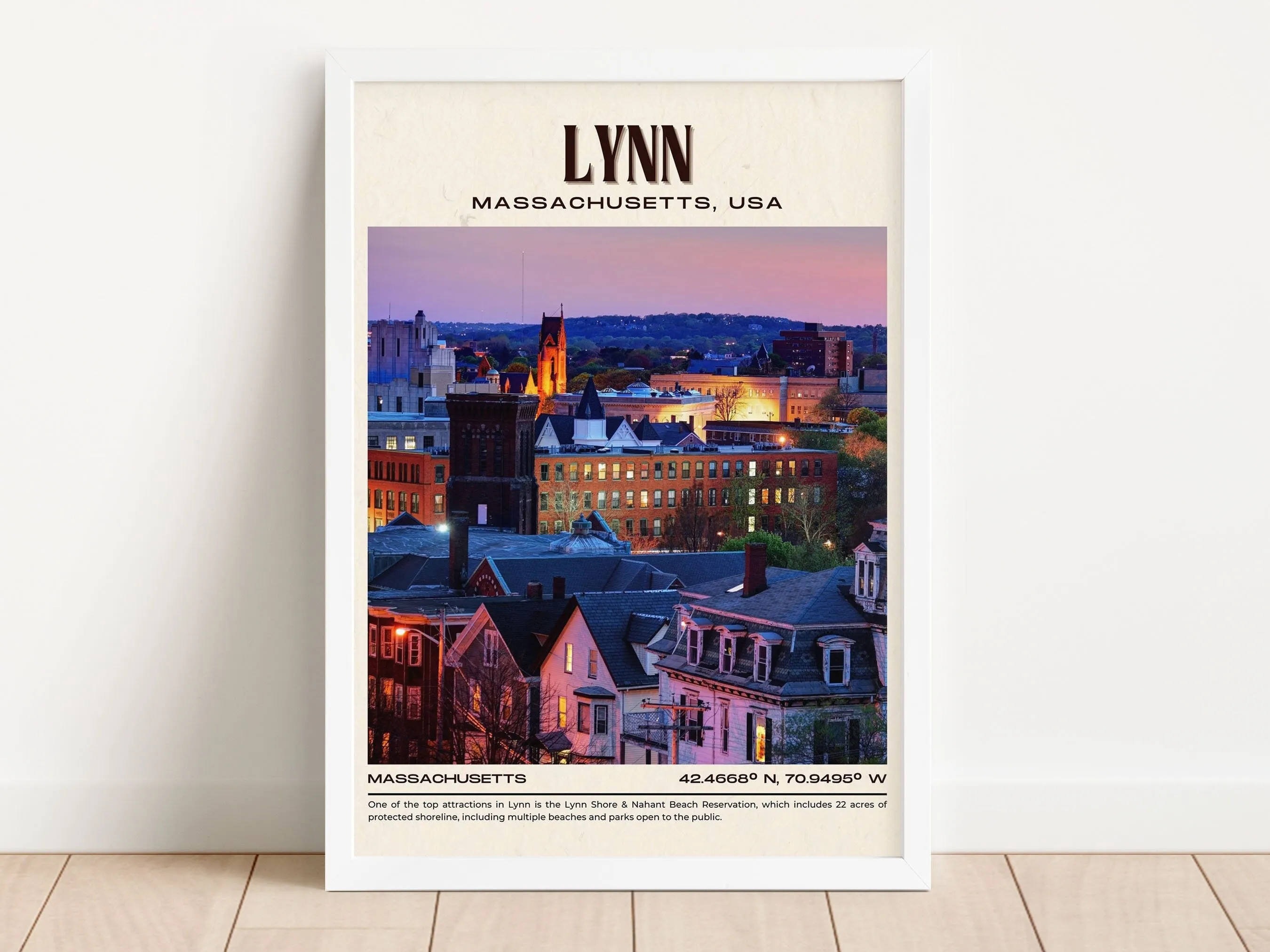 Lynn Vintage Wall Art, Massachusetts, USA