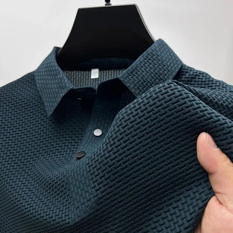 M-4XL Cool & Breathable Business Casual Polo Shirt
