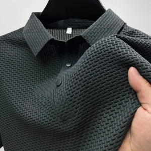 M-4XL Cool & Breathable Business Casual Polo Shirt