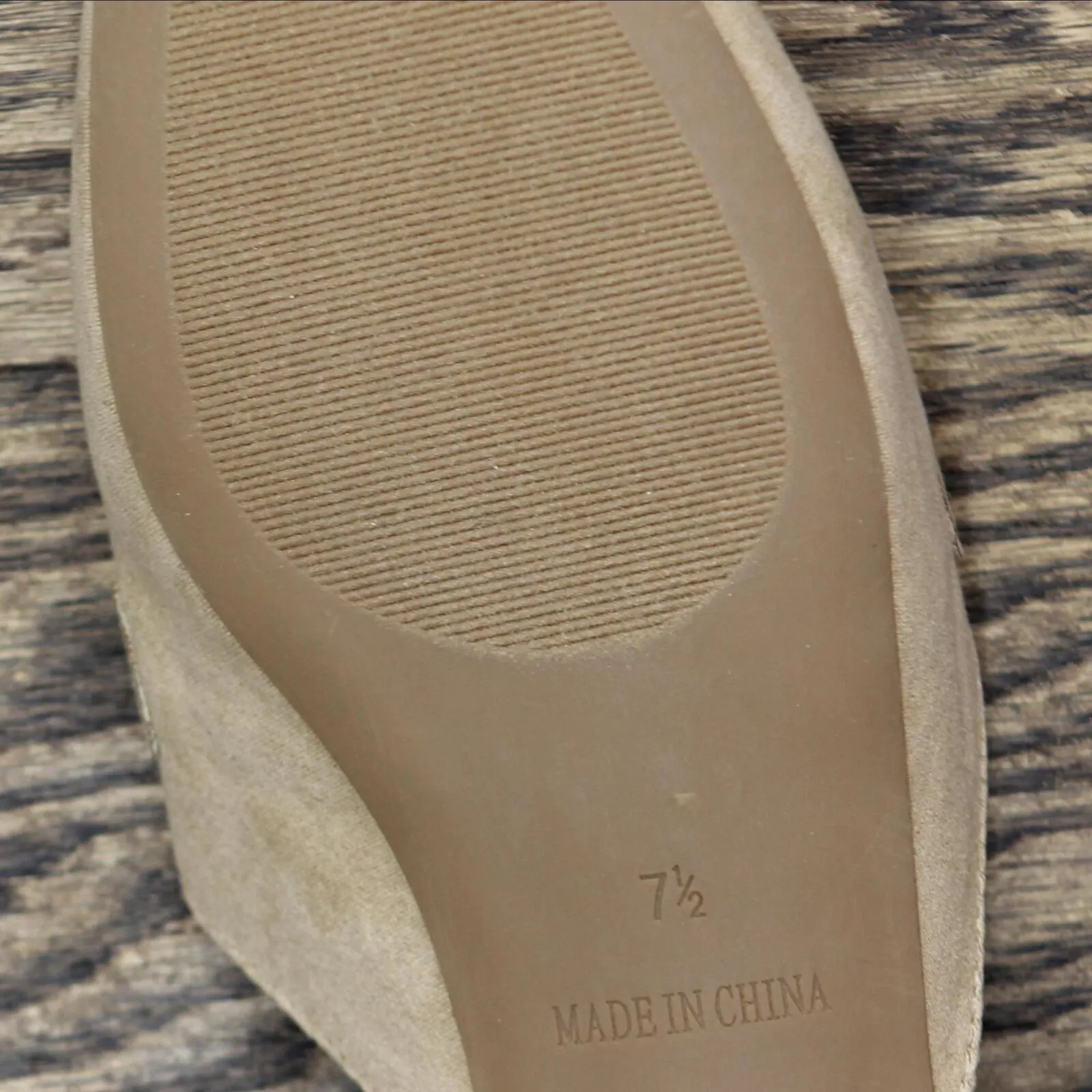 Madden Girl Squireee Women's Slip-On Flats LENO02J1TAUPE Tan Brown 7.5M