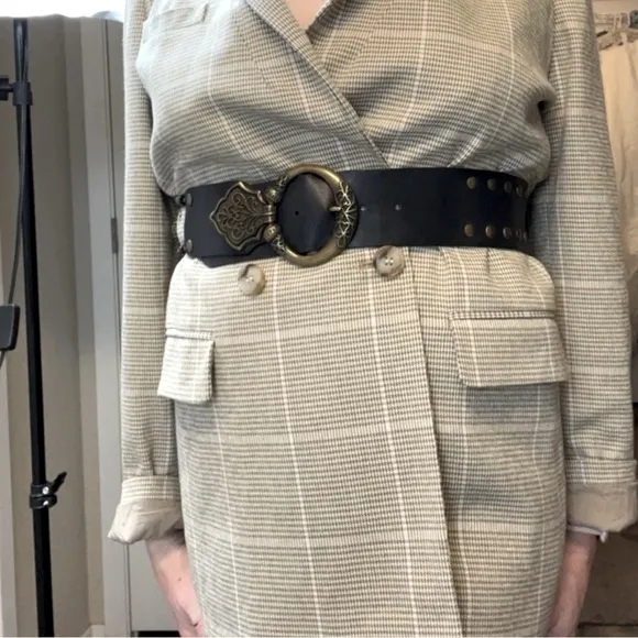 Madewell Dorset Blazer In Windowpane Houndstooth Preppy Business Casual Coat