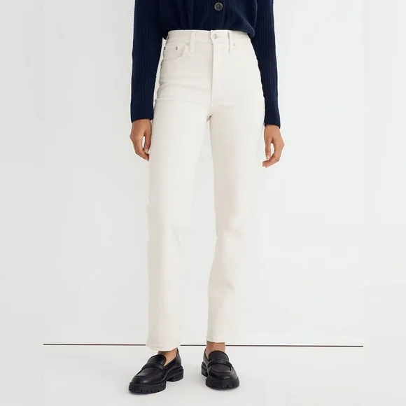 Madewell The Perfect Vintage Straight Jean in Vintage Canvas Wash