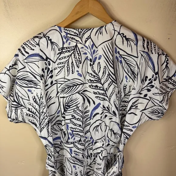 Marine Layer Camila Mini Dress in Blue And White Stripe Size Large Nautical Boho