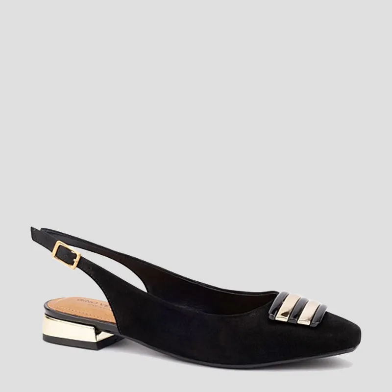 MARION - BLACK NUBUCK