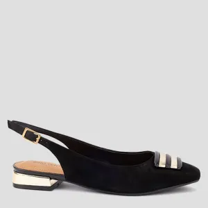 MARION - BLACK NUBUCK