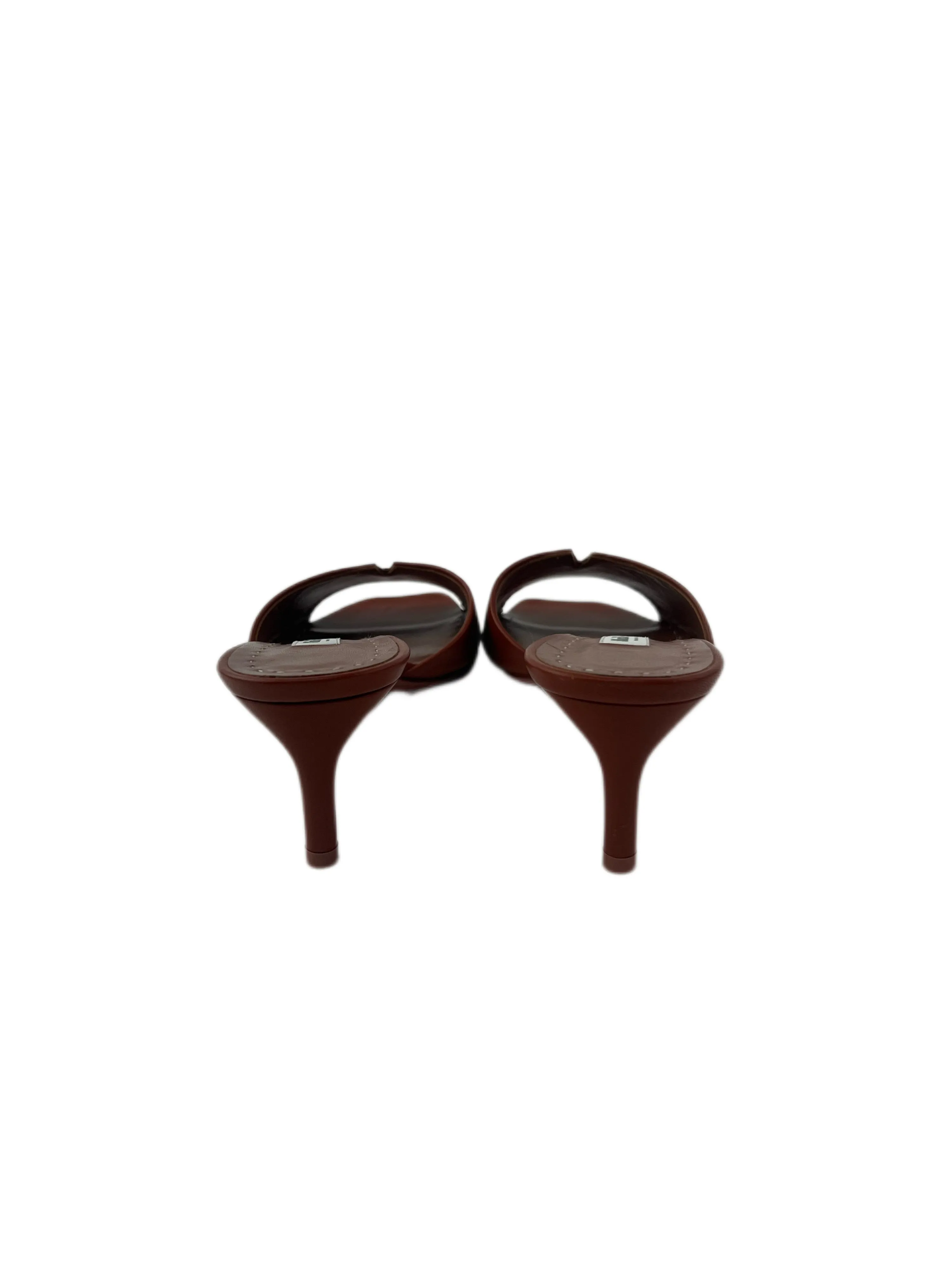 Max Mara Women's Coccio Mercure Open Toe Slide Sandals Size 8.5 NWT