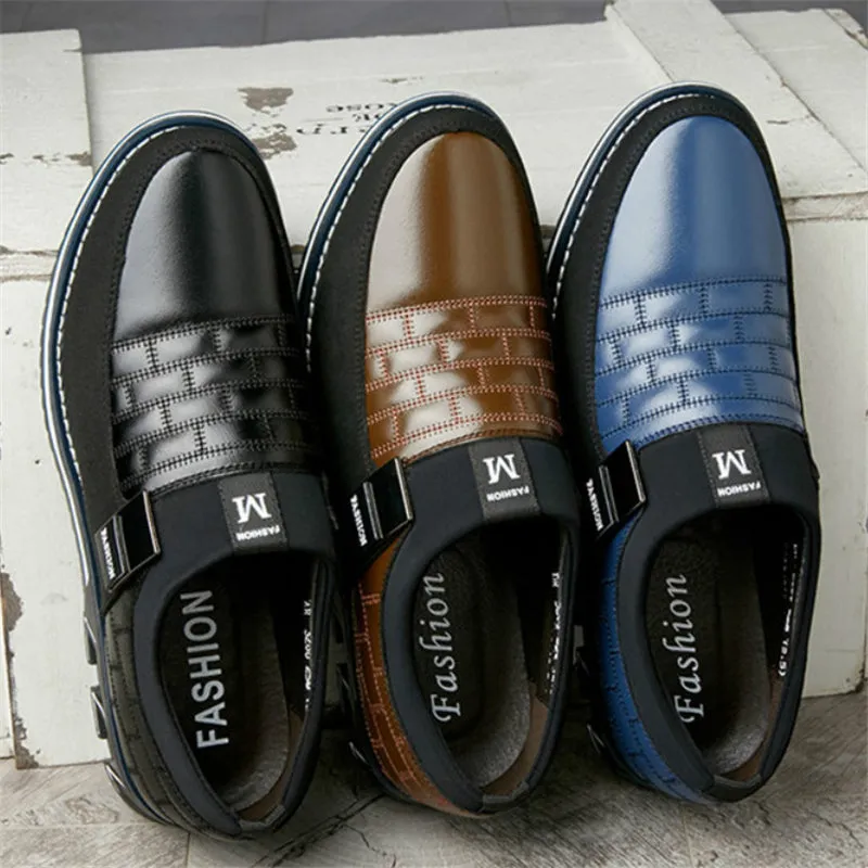 Men's Business Casual Antiskid Leather Shoes