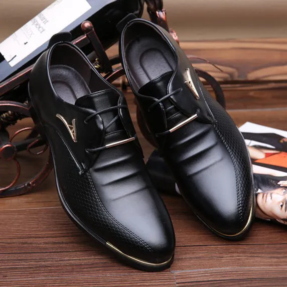 Men's Classic Business Dress Shoe Up To Size 13