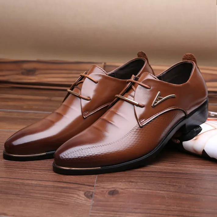 Men's Classic Business Dress Shoe Up To Size 13