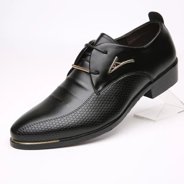Men's Classic Business Dress Shoe Up To Size 13