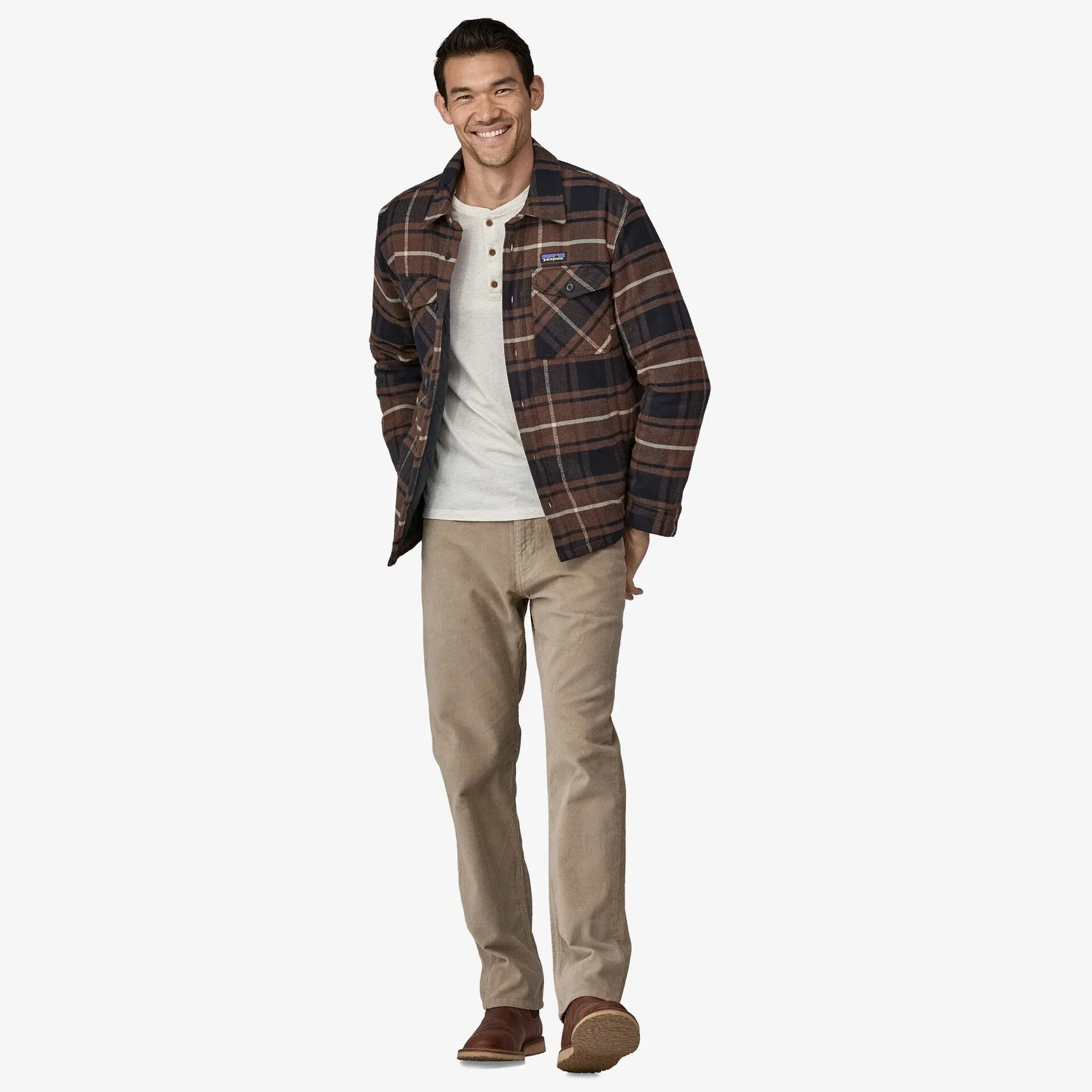 Men's Lightweight Insulated Fjord Flannel Shirt