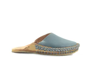 Men's Soft Solid City Slide in Blue